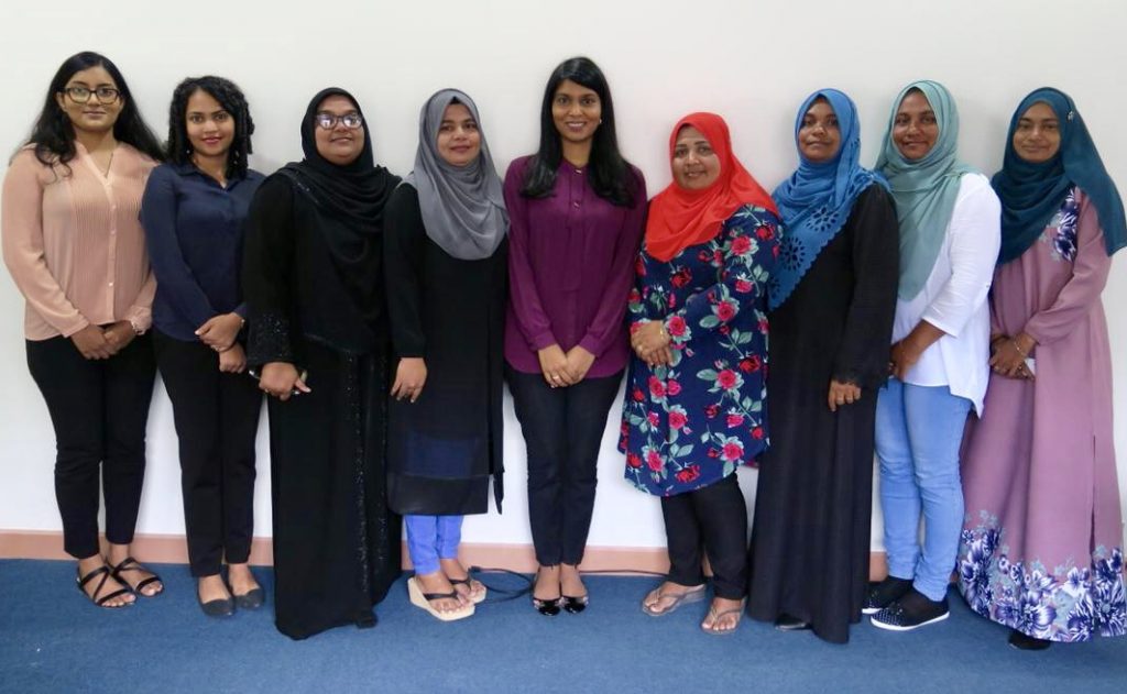 Minister's official visit to Gaafu Alif Atoll Villingili