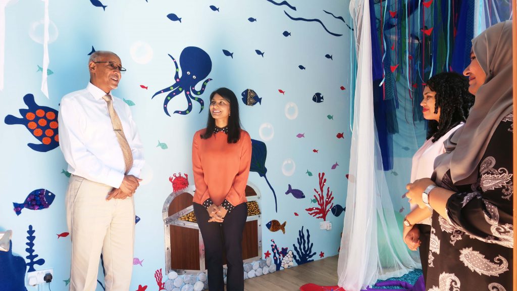Sensory Room established at Fiyavathi shelter